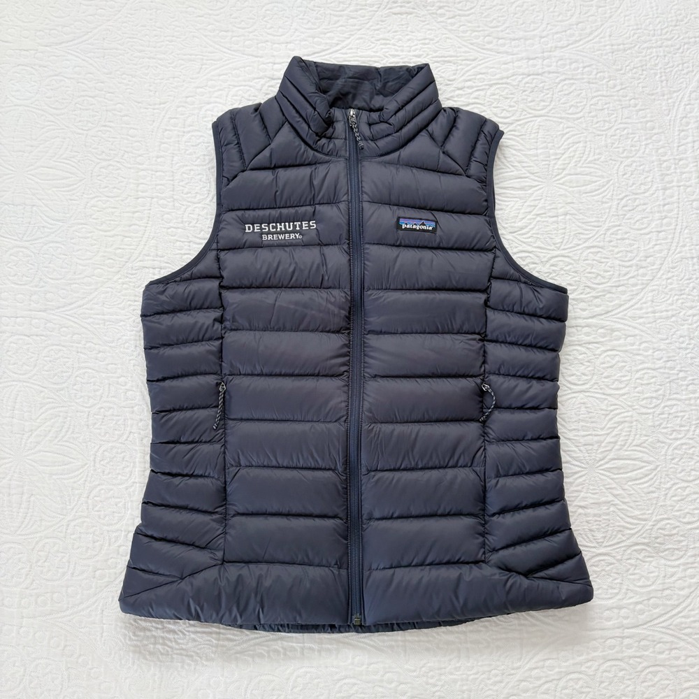 Patagonia Women's‎ Down Sweater Insulated Puffer Vest, Smolder Blue